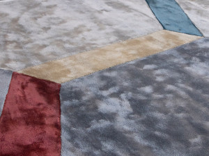 Ковер ручной работы из тенселя