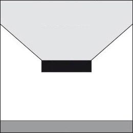 Tratto Wall 1500 Ghidini Tratto Wall .05 Темно-Cерый (Матовый)  - Вид №2