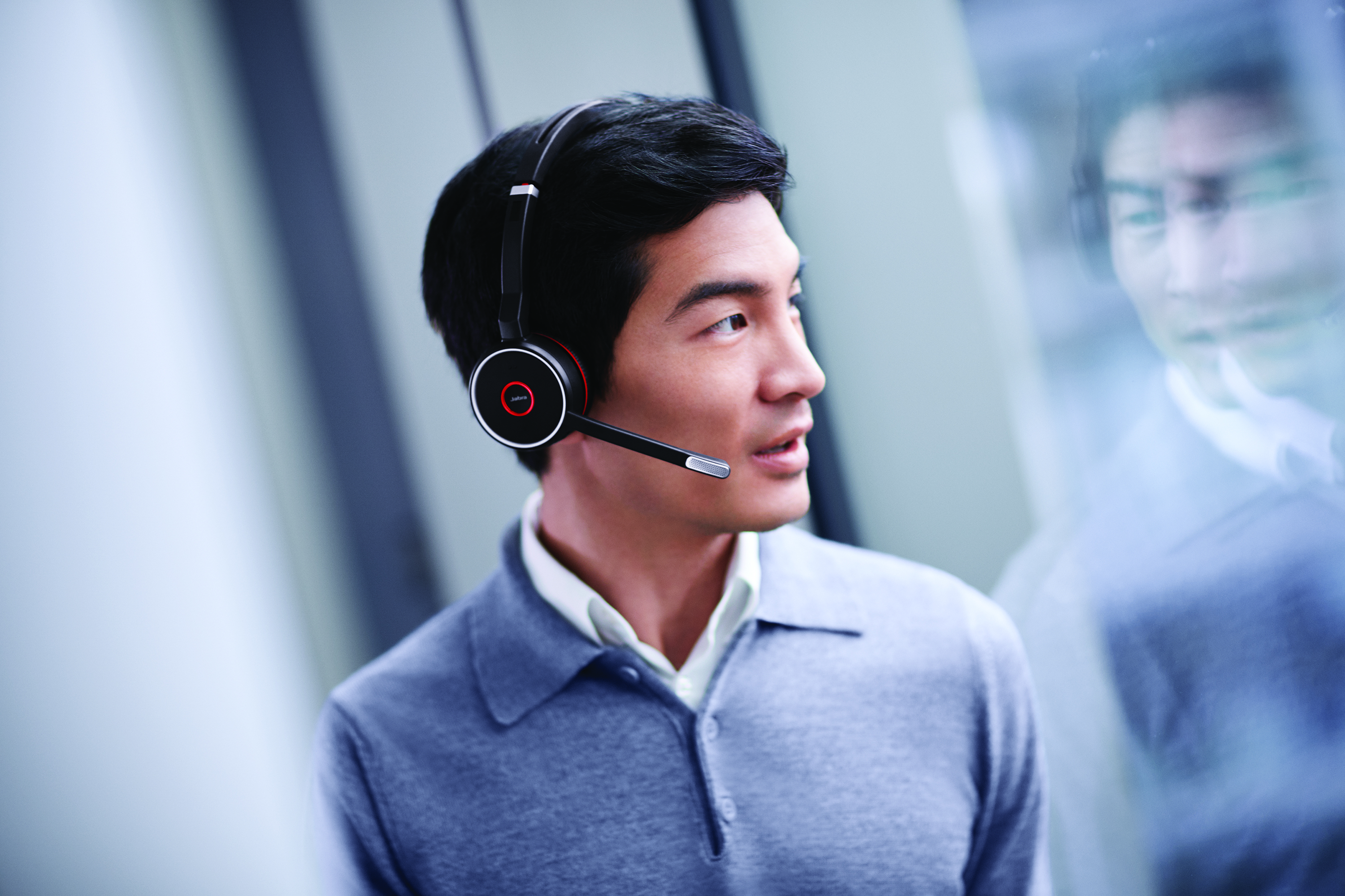 7599-832-199 evolve 75 stereo ms, charging stand & link 370 Jabra Santreyd  - Вид №27