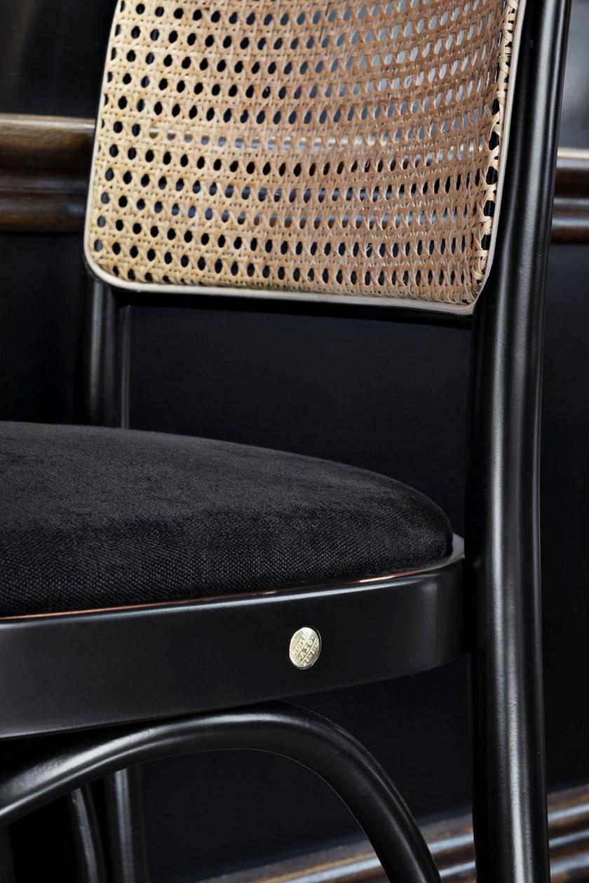 Wiener GTV Design Высокий табурет из бука и венской соломы N. 811 sun-id-1358902 - Вид №1