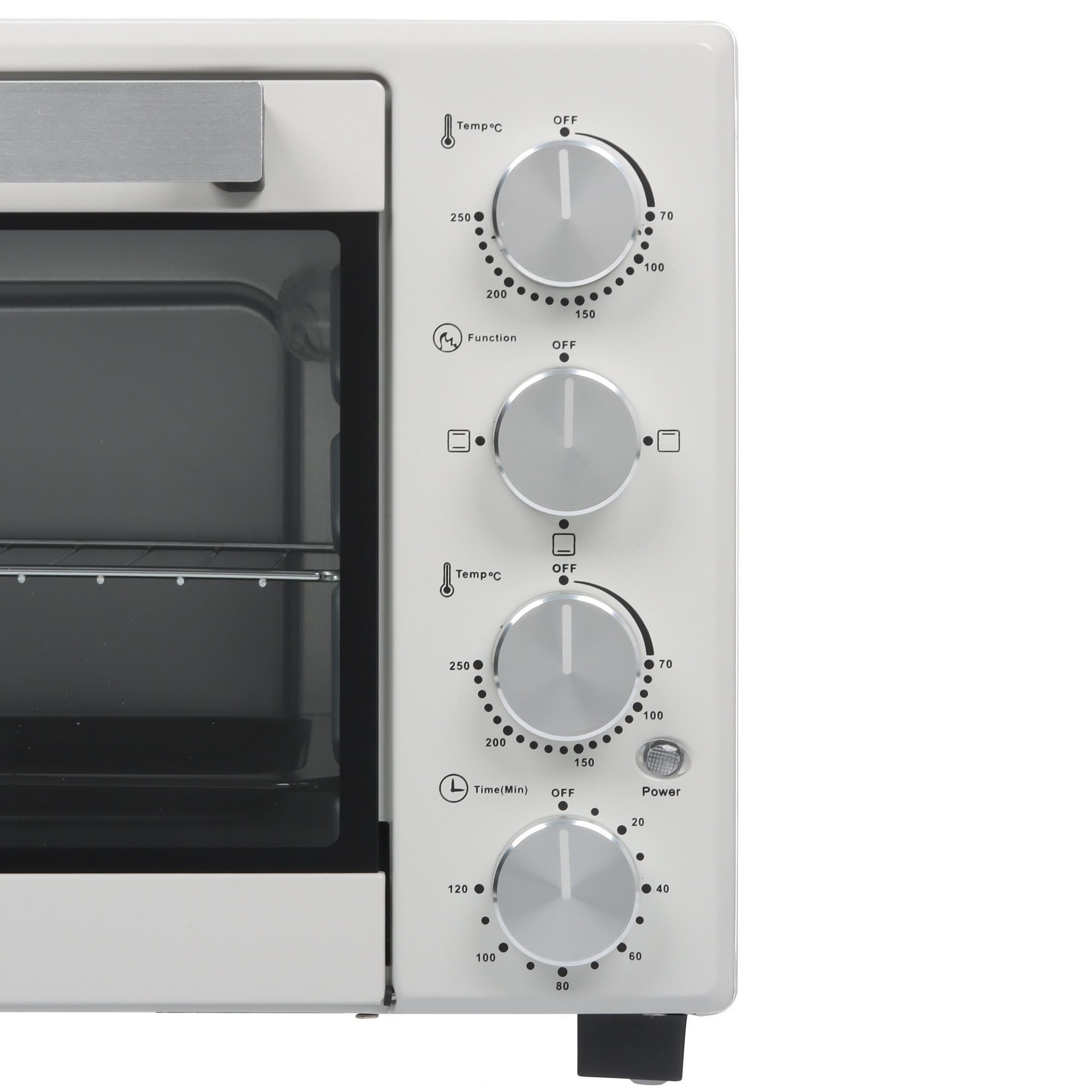 9080971 Мини-печь Kraft KFC-MO 381 HW белый STDN-0019122 - Вид №3