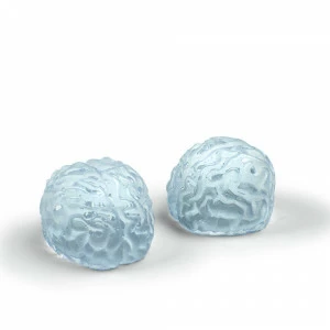 Форма для льда силиконовая фуксия Brain Freeze FRED&FRIENDS ДИЗАЙНЕРСКИЕ 00-3871453 Красный