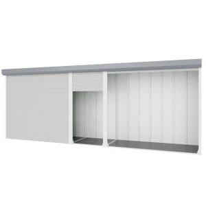 Шкаф роллетный RCAB STG 1500х4950х900 (две рольставни шириной 1850мм,одна рольставня шириной 1250мм)