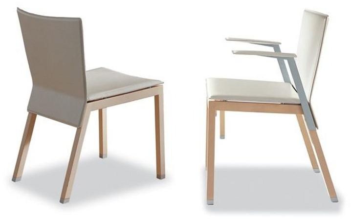 Tonon Мягкое деревянное кресло Sella 290.11 - Вид №1