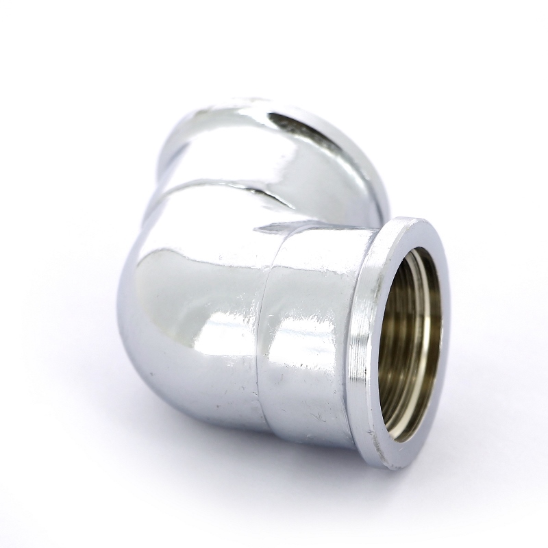 Угол В хромированный TIEMME 1/2" 1520036 - Вид №3