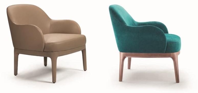 Marac Кожаное кресло с подлокотниками Vogue sun-id-1514023 - Вид №2