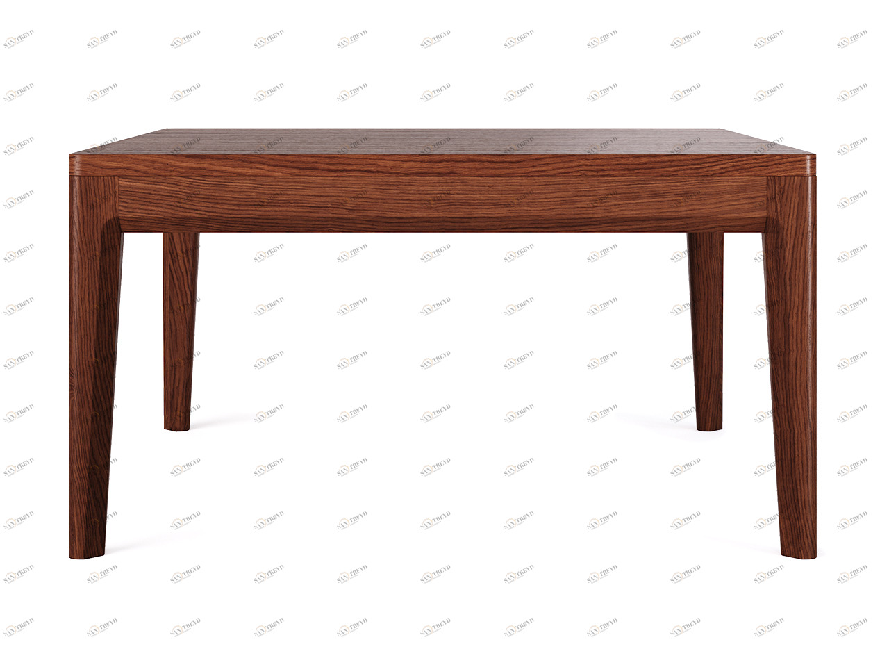 Журнальный столик квадратный дуб тобакко 65 см Case №1 THE IDEA  210081 Коричневый 