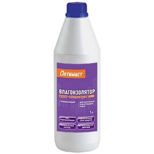 Грунт концентрат 1:10 влагоизолятор Оптимист 1 л