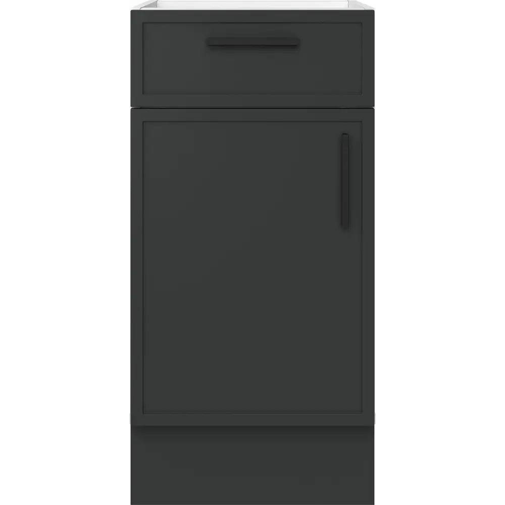 Напольный шкаф Hepo 40x82.5x58 см KONSENSA ЛДСП цвет серый Неро STLM-2176632 - Вид №5