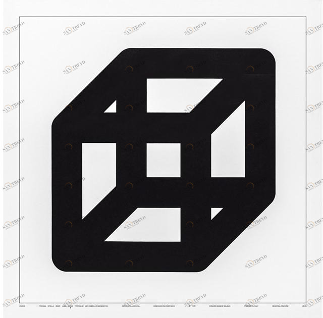 Danese Milano Трафаретная печать на бумаге Sei simboli sinsemantici Dedz11/wc 