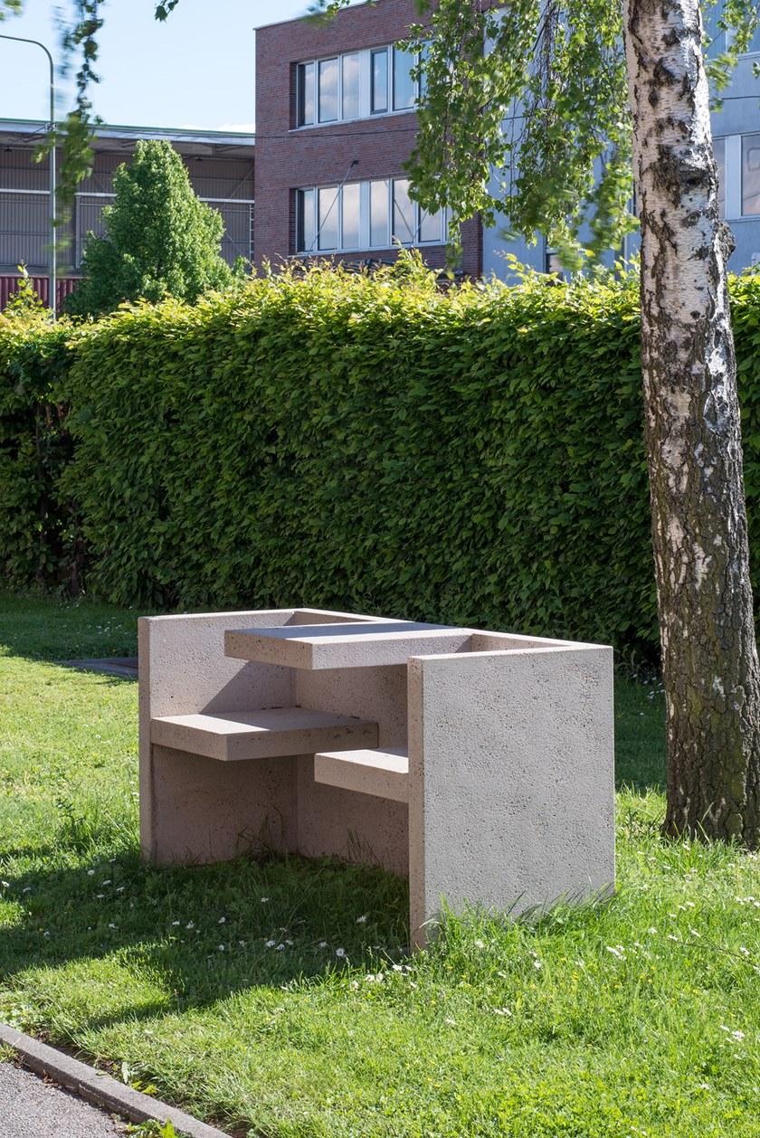 e15 Скамейка из массива дерева Tafel Hp01  - Вид №5