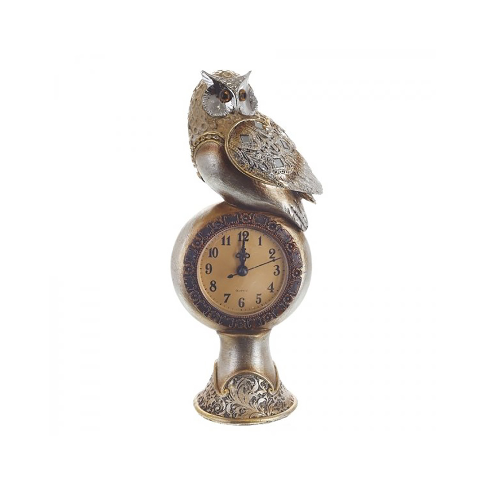 265837 Часы настольные декоративные Сова РЕМЕКО 
