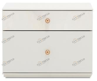 Enza Home Прямоугольная тумбочка из дерева с ящиками Piedra sun-id-1415441