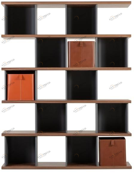 Tonin Casa Книжный шкаф с открытыми разделениями Kaspar sun-id-1447789