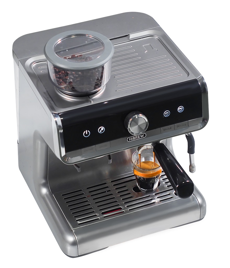 9156889 Кофемашина автоматическая Hibrew H7 серебристый STDN-0149144 - Вид №3