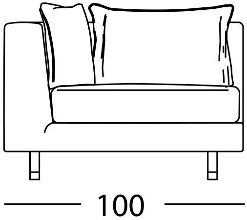 Marac 3-х местный тканевый диван со съемным чехлом sun-id-1404027 - Вид №12