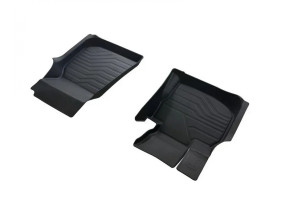 17438412 Резиновые передние коврики 3D LUX в салон BMW X3 G01 / X4 G02 2017- PER.3D.BM.X.3.17G.08010 SRTK