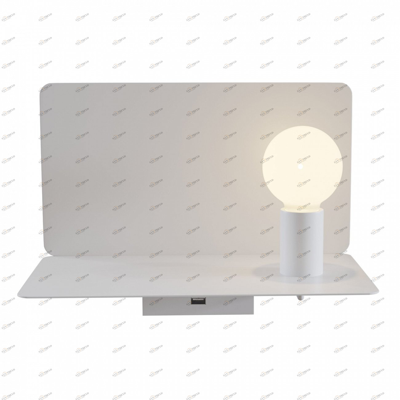 Бра настенное белое Rack C182-TL-01-W TECHNICAL CEILING & WALL 00-3957393 Белый 