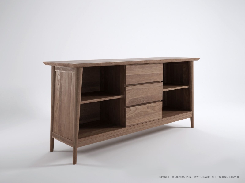 125_297 Комод 3 ящика 4 отделения Karpenter Vintage - Вид №1