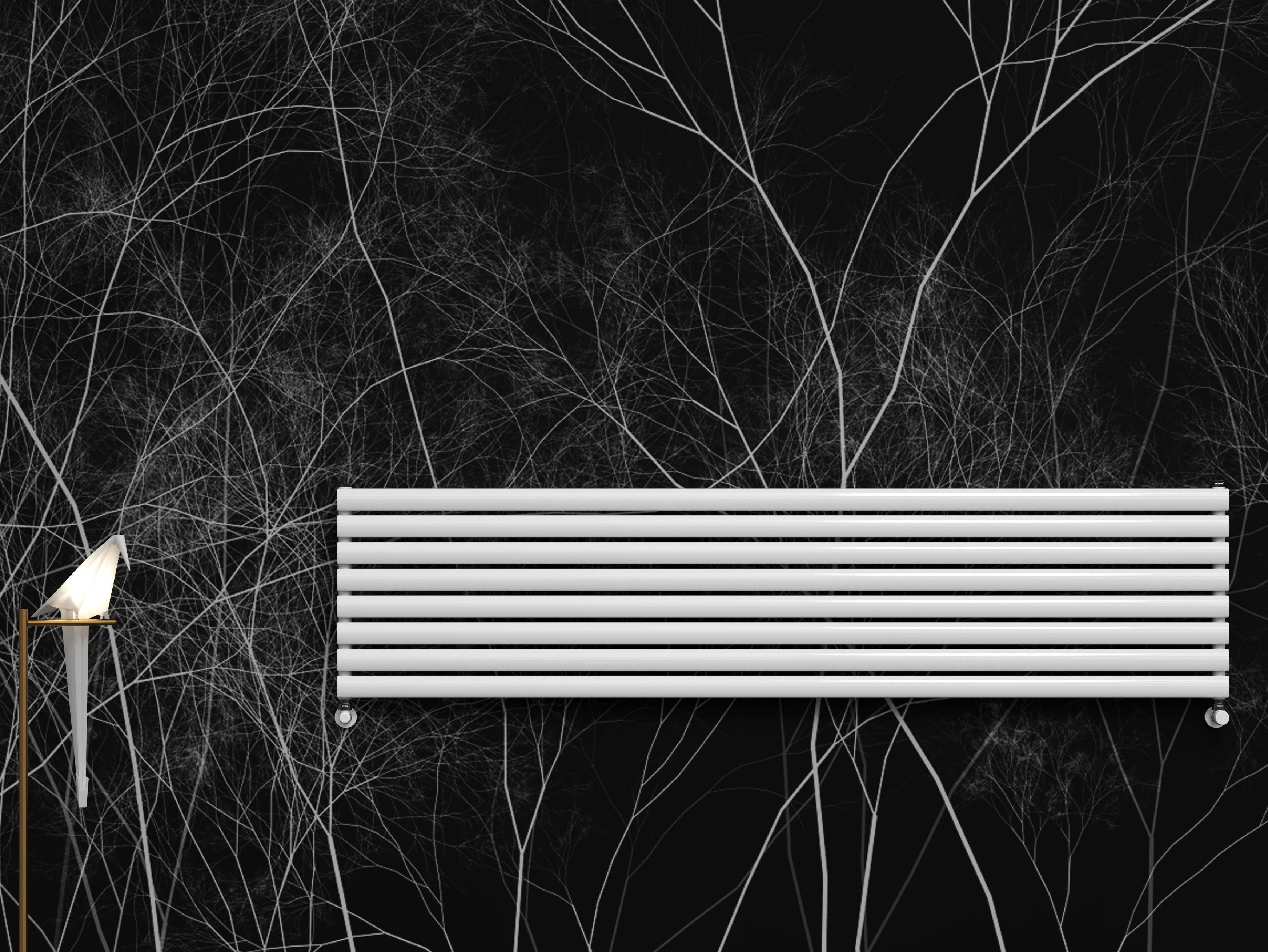 Горизонтальный полотенцесушитель с горячей водой из углеродистой стали Cordivari Tamara ARCH-00024345 - Вид №1