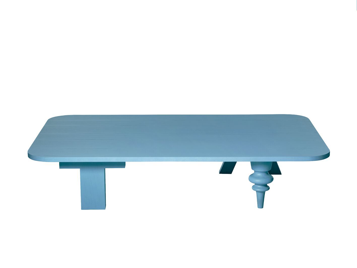 Прямоугольный журнальный столик из МДФ для гостиной BD Barcelona Multileg ARCH-00125488 - Вид №1