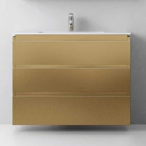 Avila Dos Тумба (3 ящика) с раковиной M1 100 Color K5 Advance Trendy