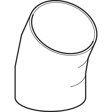 371.055.16.1 Отвод сегментный Geberit PE Geberit  - Вид №10