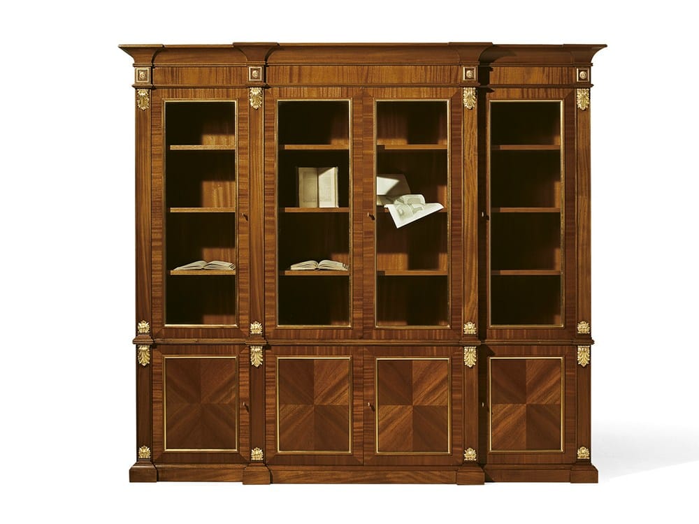 Книжный шкаф из красного дерева OAK Галерея ARCH-00053112 - Вид №1