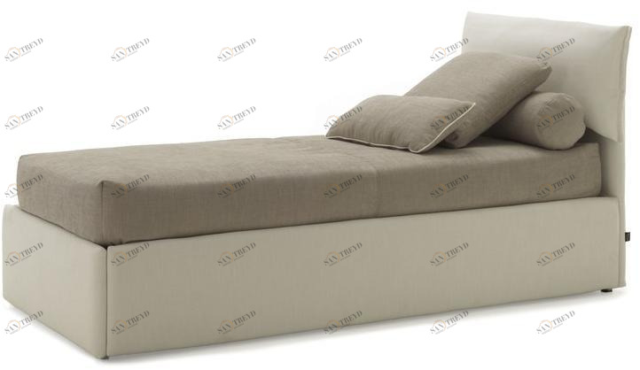 Bolzan Letti Односпальная кровать с мягким изголовьем Iorca sun-id-1422965