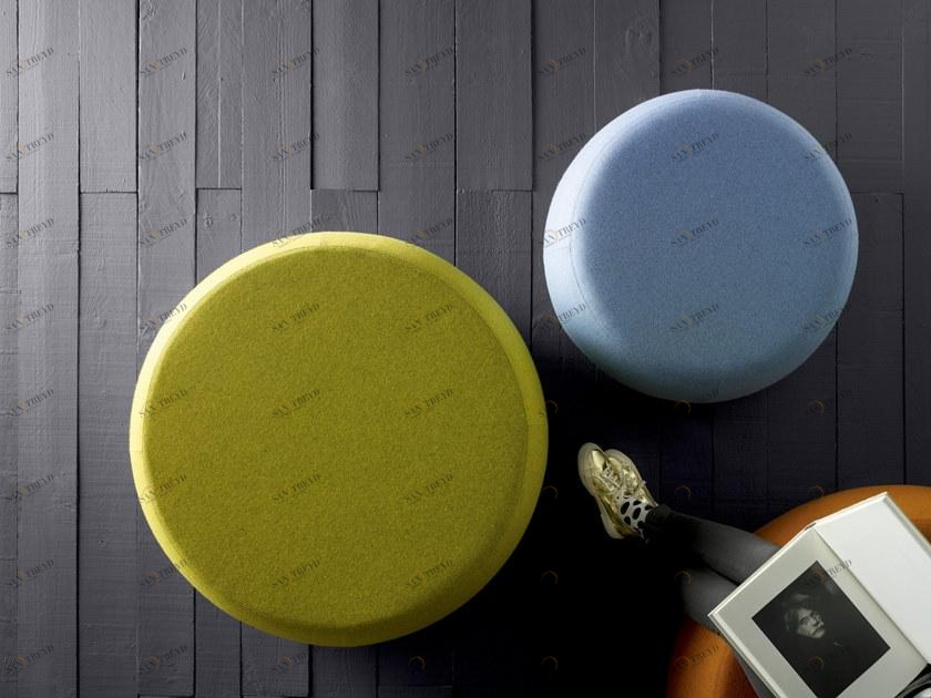 TREKU Пуф из мягкой ткани Laika sun-id-1377266