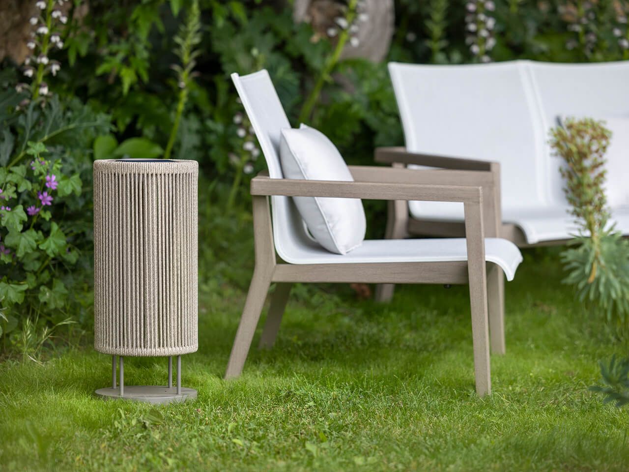 Напольная лампа на солнечной энергии Les Jardins® Rop &amp ARCH-00134395 - Вид №3