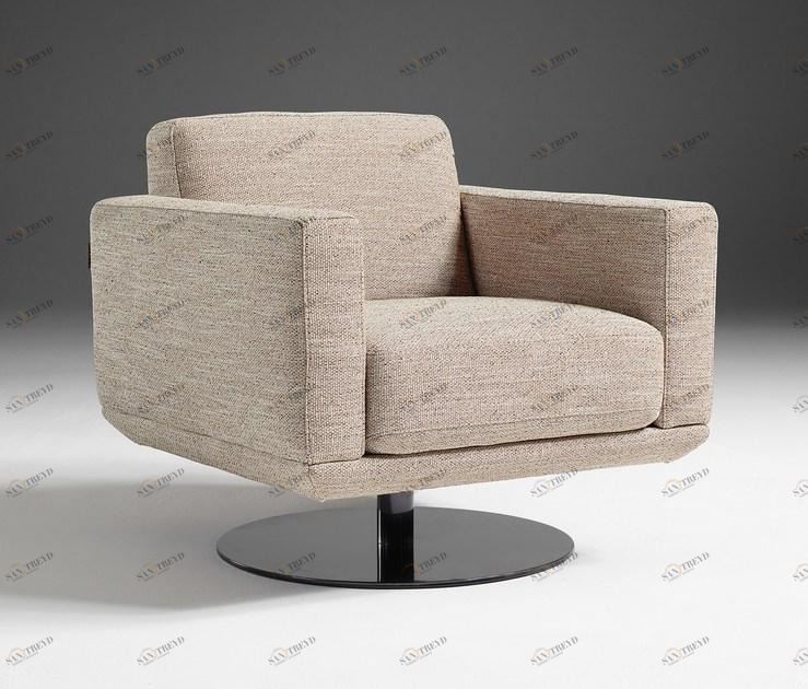 Egoitaliano Кресло на козелке из ткани с подлокотниками Gloria sun-id-1468905