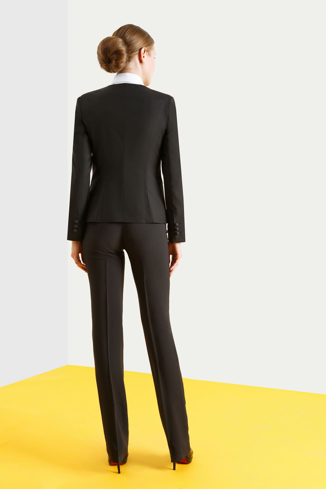 62859 Брюки  женские черные El-Risto  Одежда для официантов  размер 46  - Вид №8