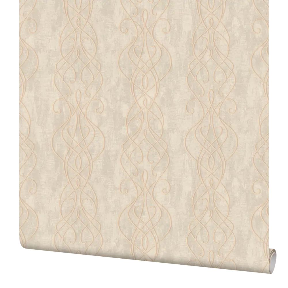 Обои флизелиновые Vog Collection Классика вензель бежевые 1.06 м VV71078-12 STLM-2101957
