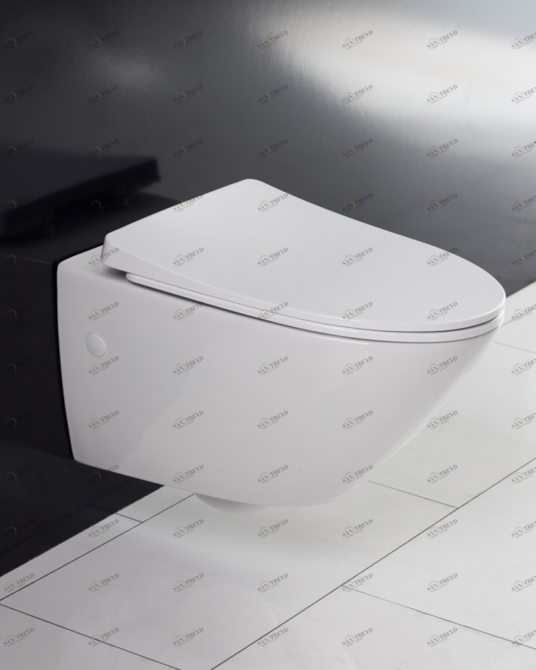 Унитаз подвесной BelBagno ALPHA безободковый Подвесной унитаз настенный Белый BELBAGNO Alpha Китай