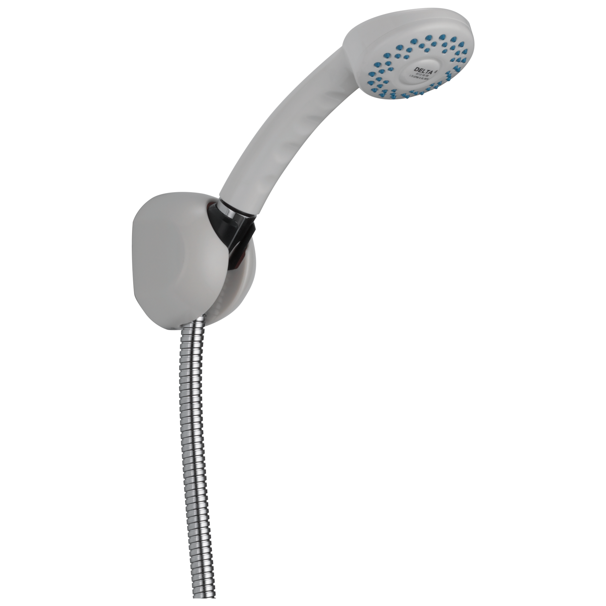 59310-WH18-PK Фиксированный ручной душ для настенного монтажа Delta Faucet Universal Showering Белый 