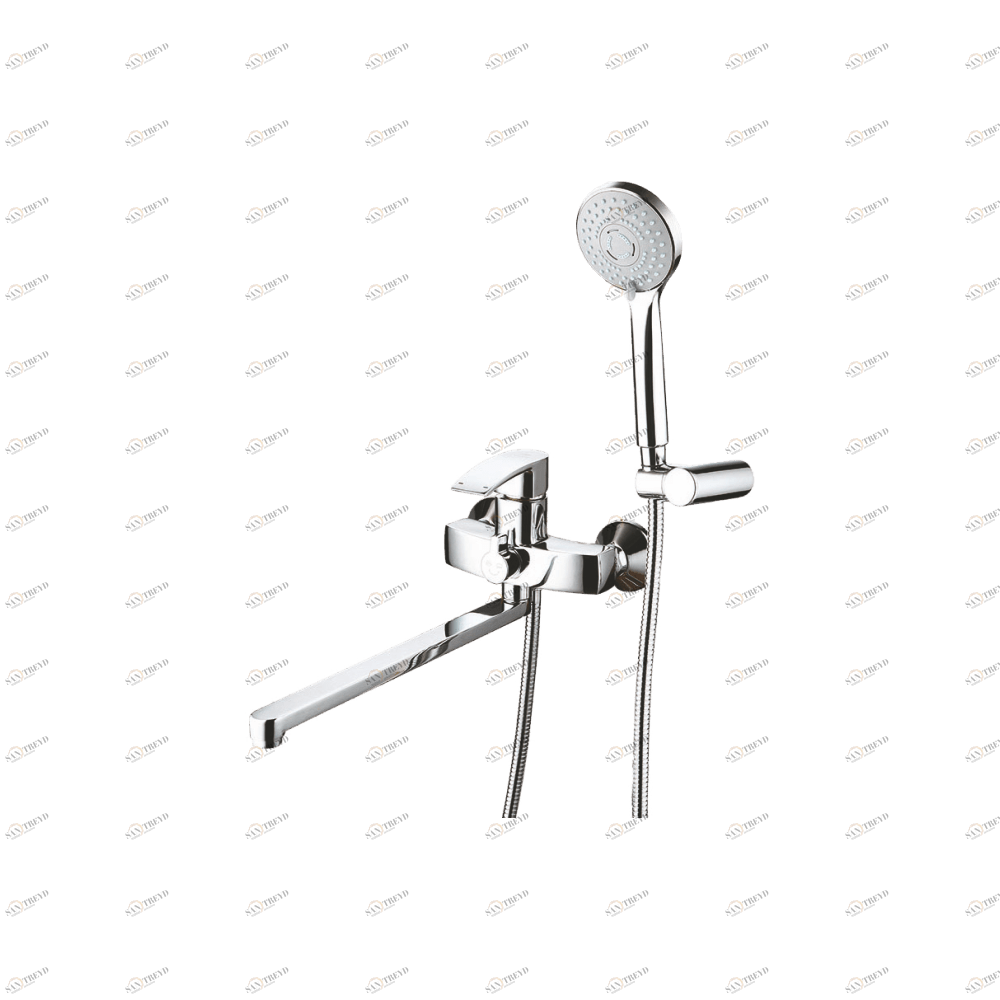 GZ 02041 Смеситель для ванны однорычажный Ganzer Хром Ganzer Германия 13852