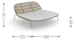 Talenti Садовая кушетка с двойной веревкой Panama Pandab - Вид №4