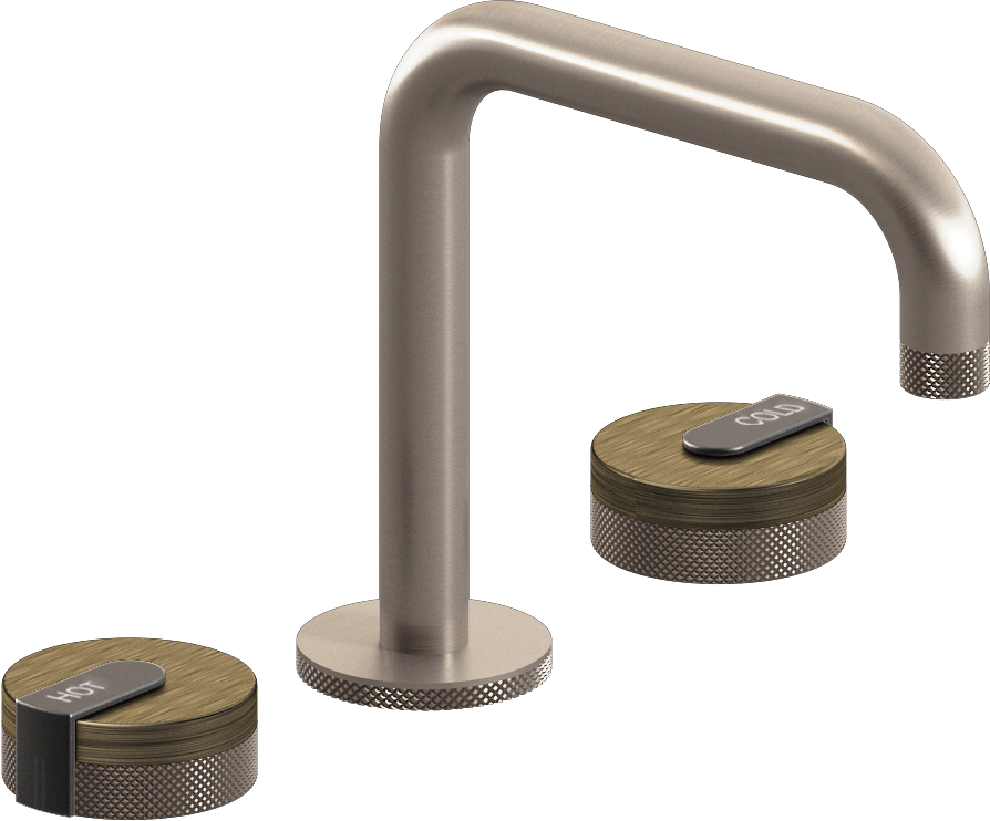 E-11511-R1VBB-L1GM-SN Смеситель для умывальника на 3 отвертия GRAFF MOD+