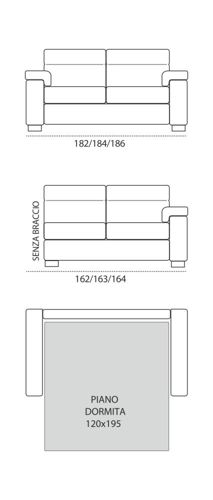Диваны Divano 2 Posti – 2 Relax Spaziorelaxitalia  Europa Europa Divano 2 Posti – 2 Relax - Вид №9