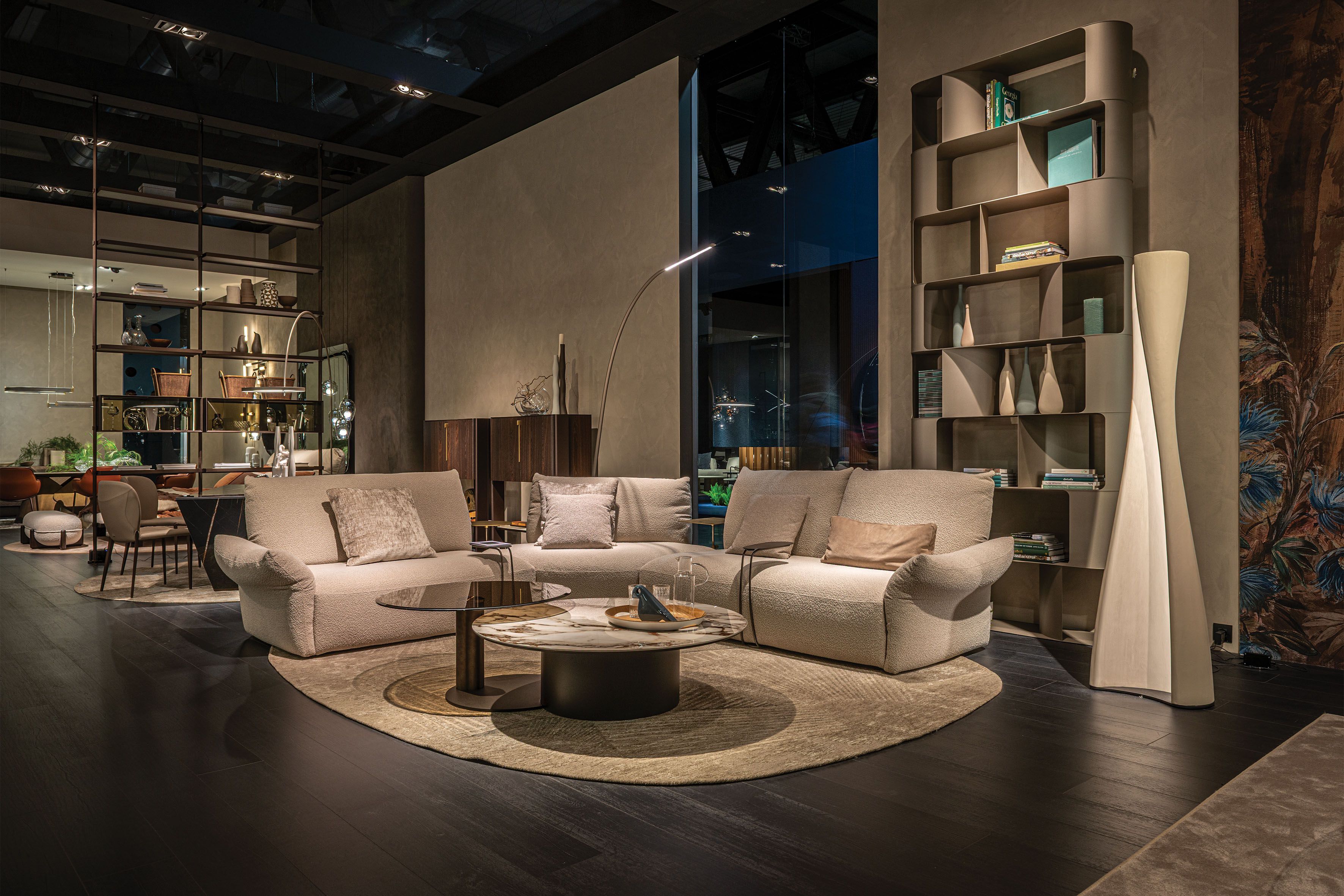 2-местный модульный тканевый съемный диван Cattelan italia SINATRA ARCH-00057653 - Вид №7