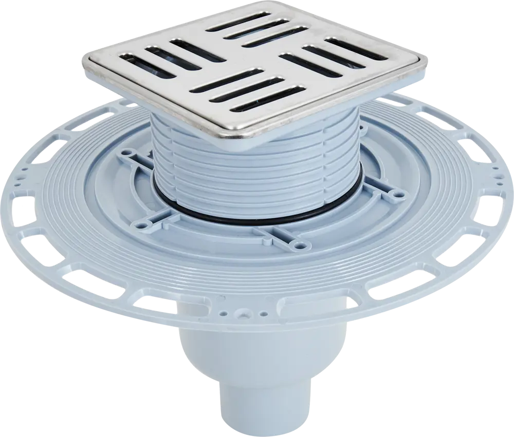 Душевой трап Ани Пласт с комбинированным затвором 120x120 мм 86395359