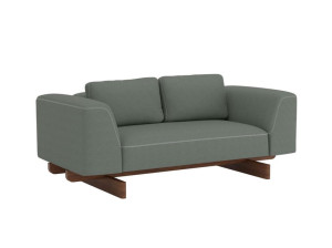 2-местный тканевый садовый диван