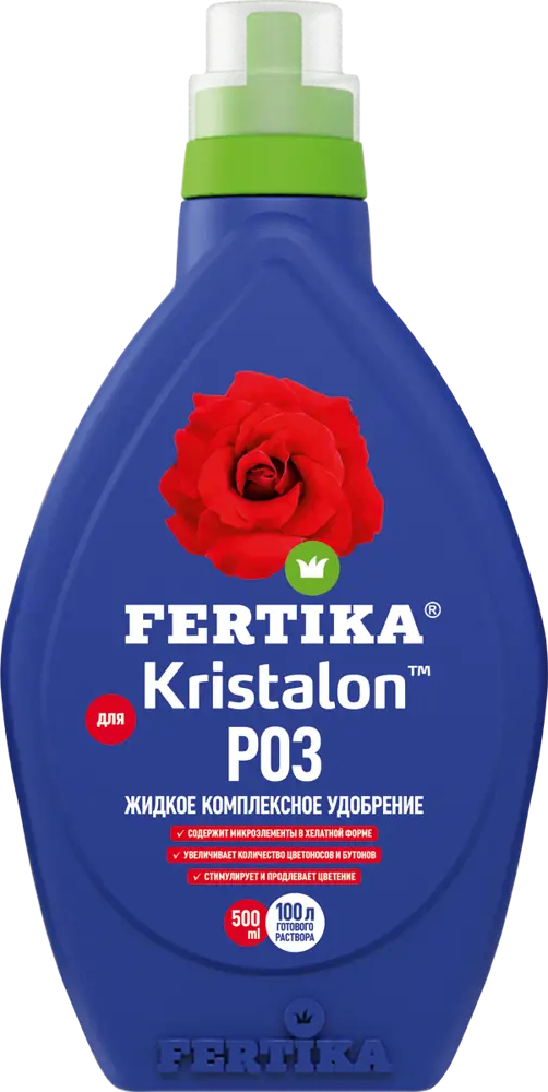 FERTIKA Кристалон — жидкое удобрение для роз и цветущих растений 18415685