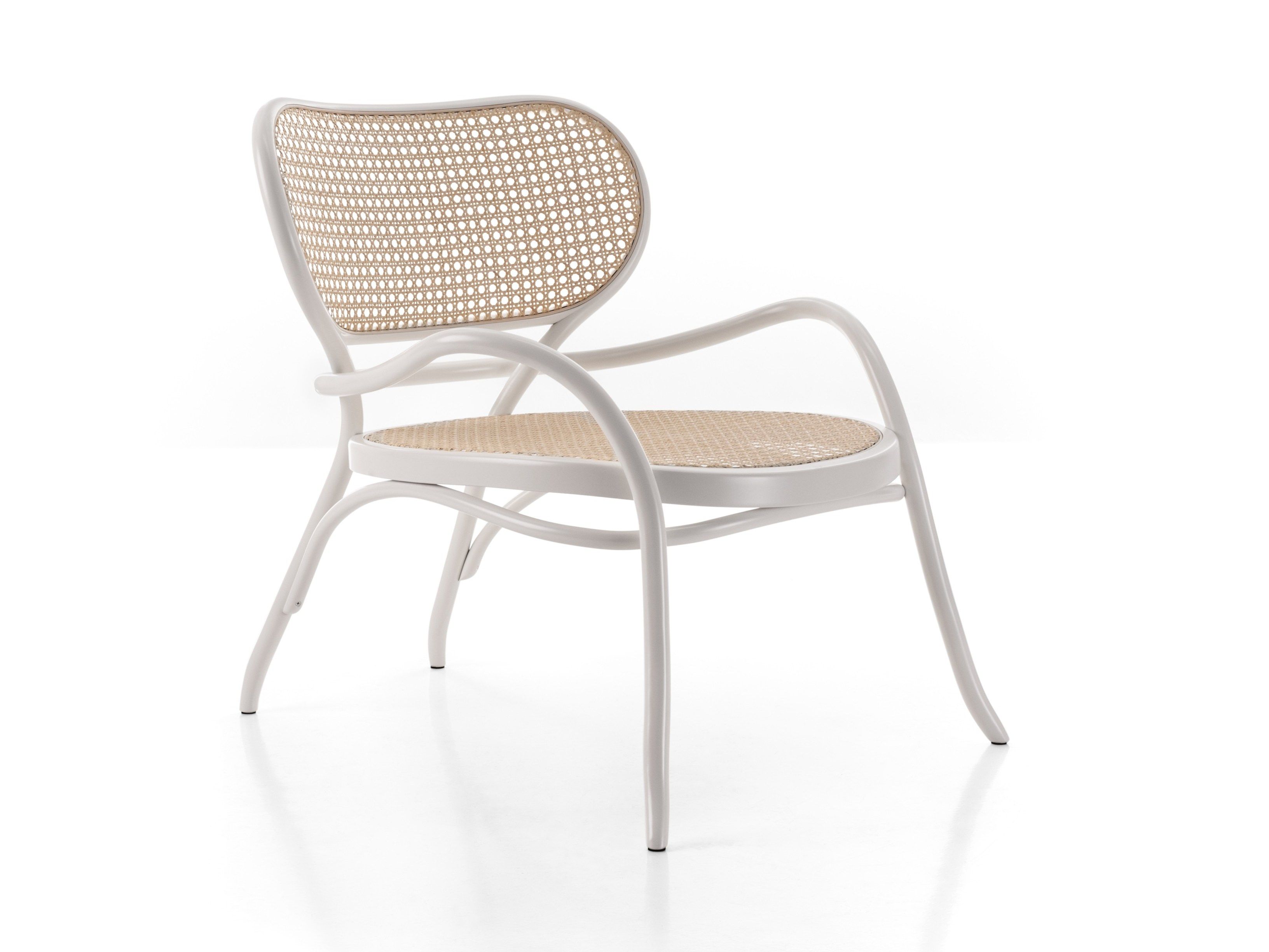 Кресло из бука и соломы с подлокотниками Wiener GTV Design LEHNSTUHL ARCH-00136223