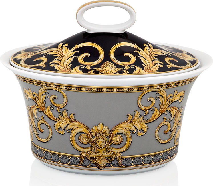10582032 Rosenthal Versace Сахарница Rosenthal Versace Престиж Гала 210мл, фарфор Фарфор 