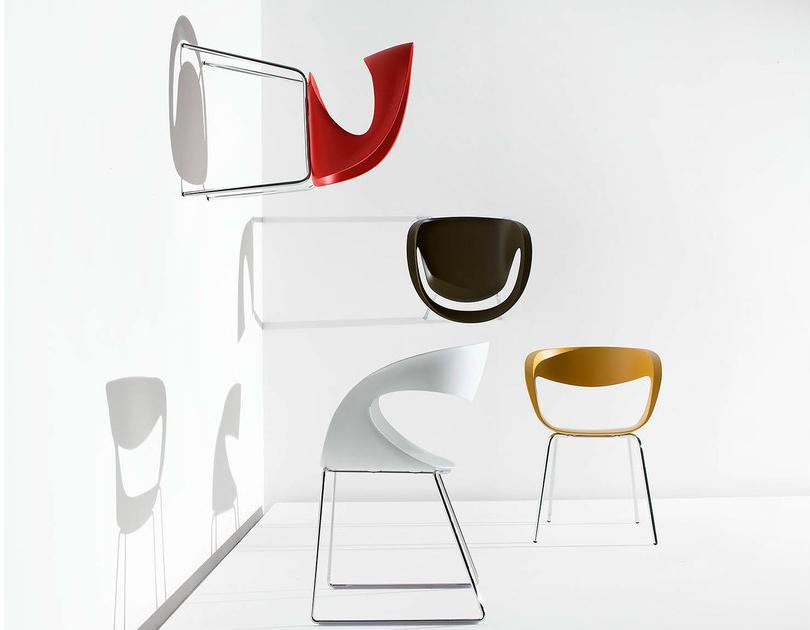 Midj Стул для салазок из сплава baydur® Raff sun-id-1515952 - Вид №1