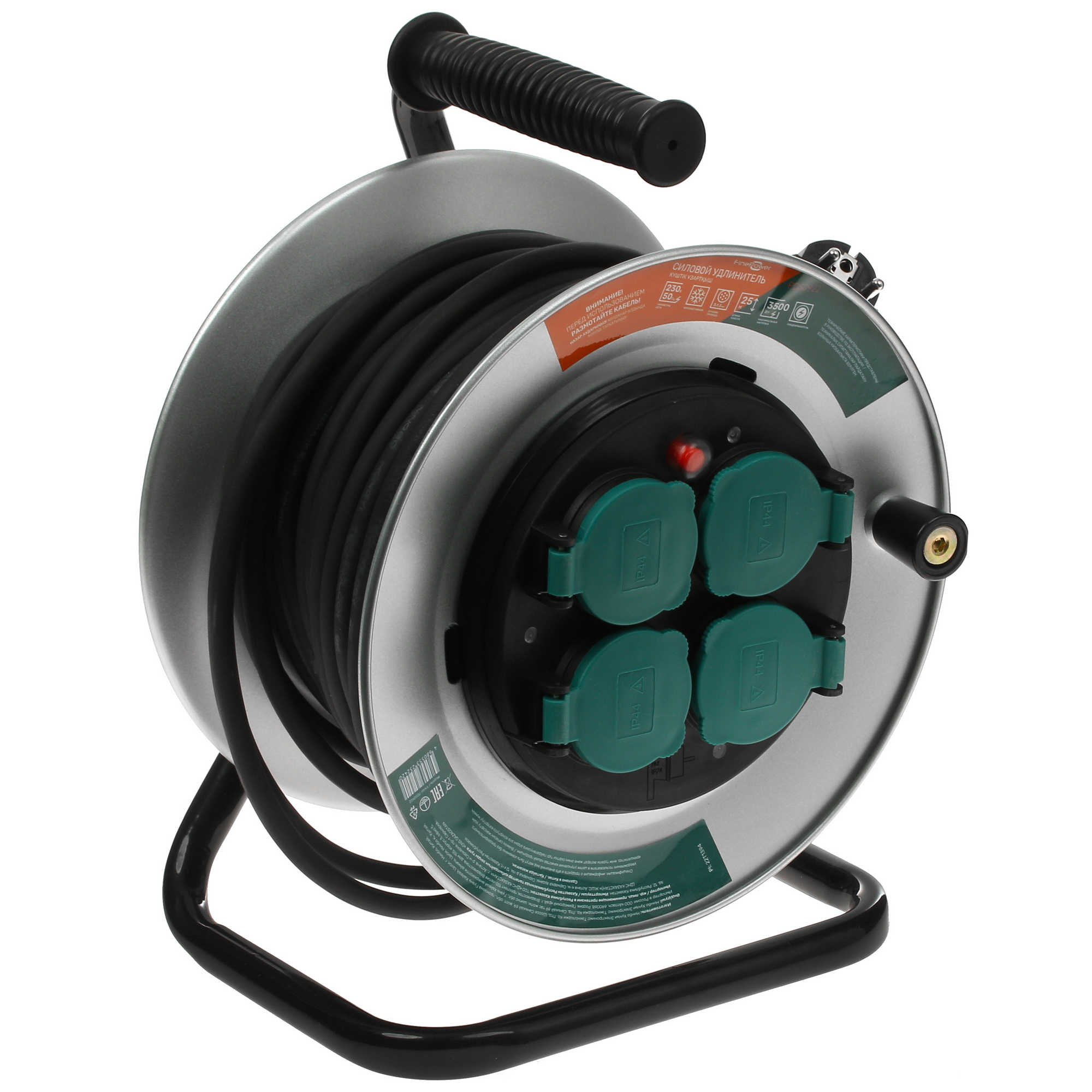 Удлинитель силовой FinePower PDS0922 серый 5086474 STDN-0003515