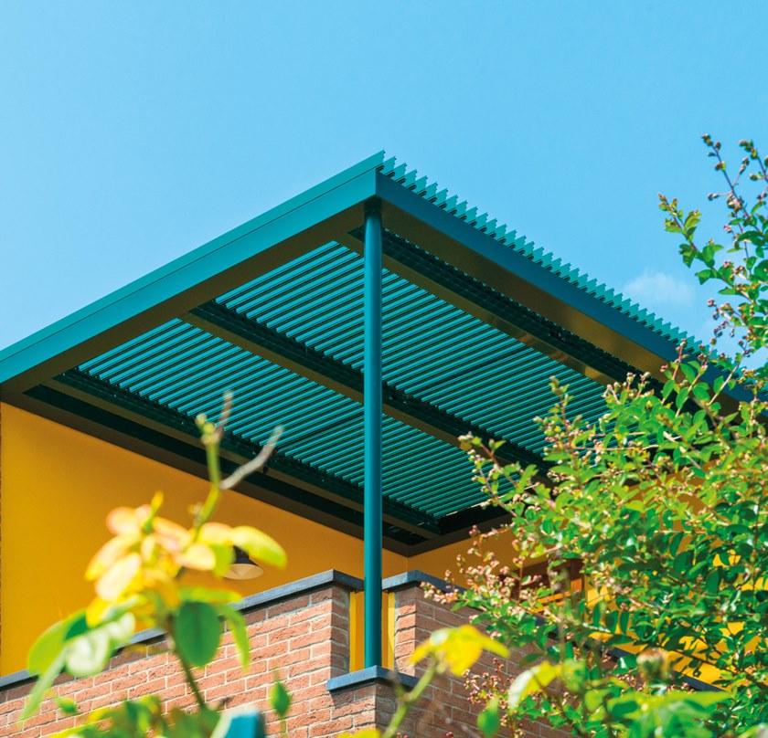 MV Living Настенная пергола из алюминия с регулируемыми жалюзи Bioclimatiche sun-id-1388674 - Вид №1