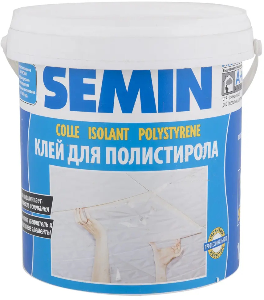 15635017 Клей для полистирола Semin Colle Isolant 1.5 кг STLM-0006199
